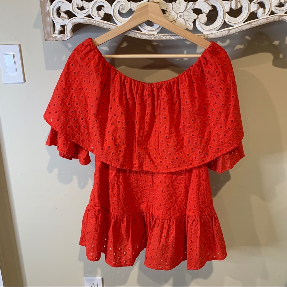 Red ASOS romper - Picture 4 of 4